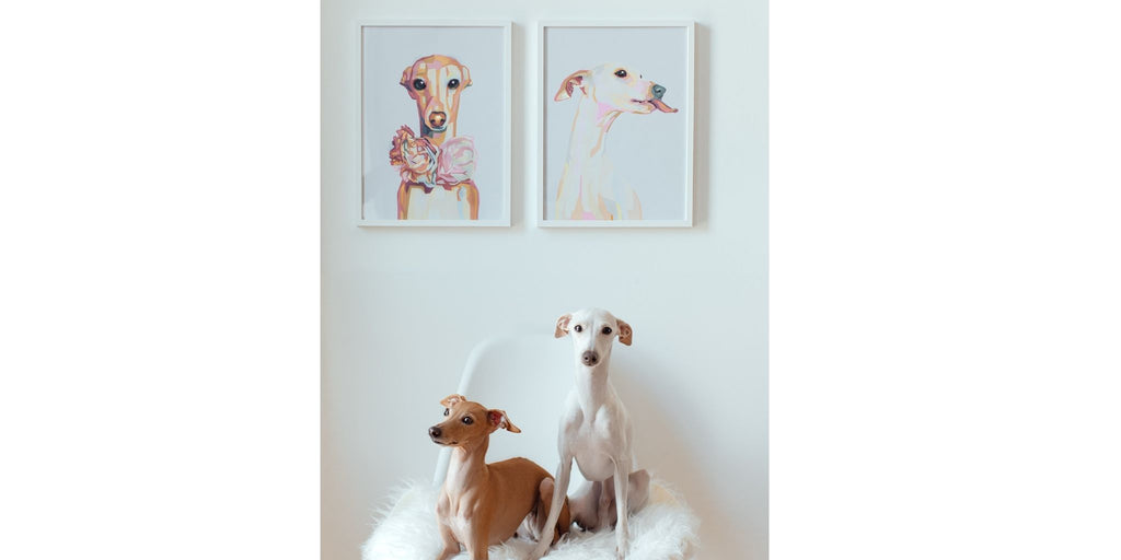 Design Pet Art - Custom Pet Portrait Framed Art