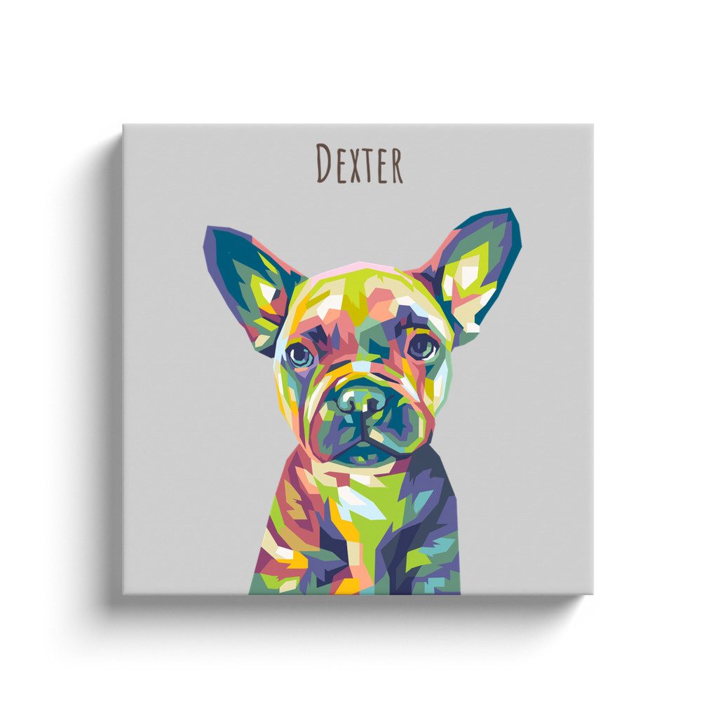 Design Pet Art - Custom Pet Portrait Canvas Art